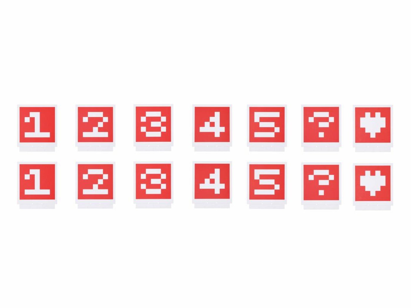 Rozpoznávací karty k DJI RoboMaster S1 (14 ks)