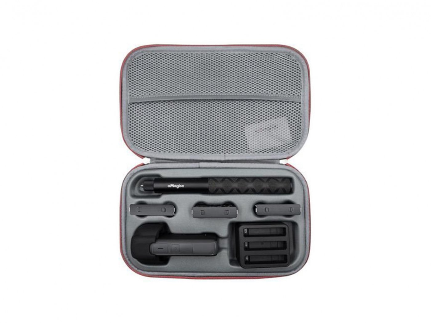 Šedé pouzdro na kameru Insta360 X4