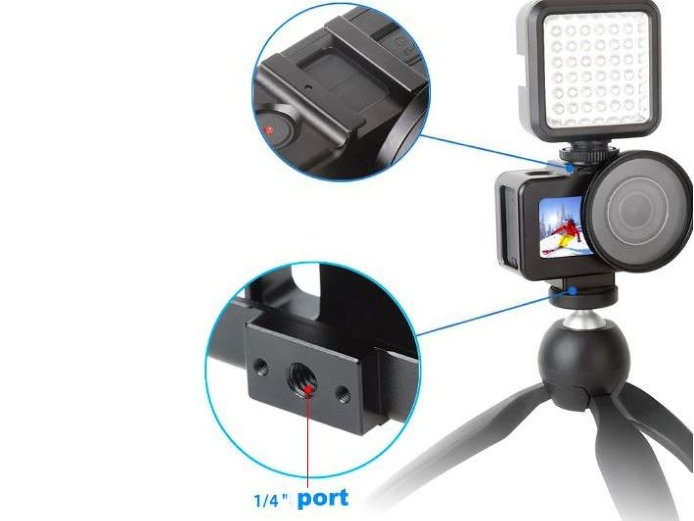 Kryt s UV filtrem na DJI Osmo Action