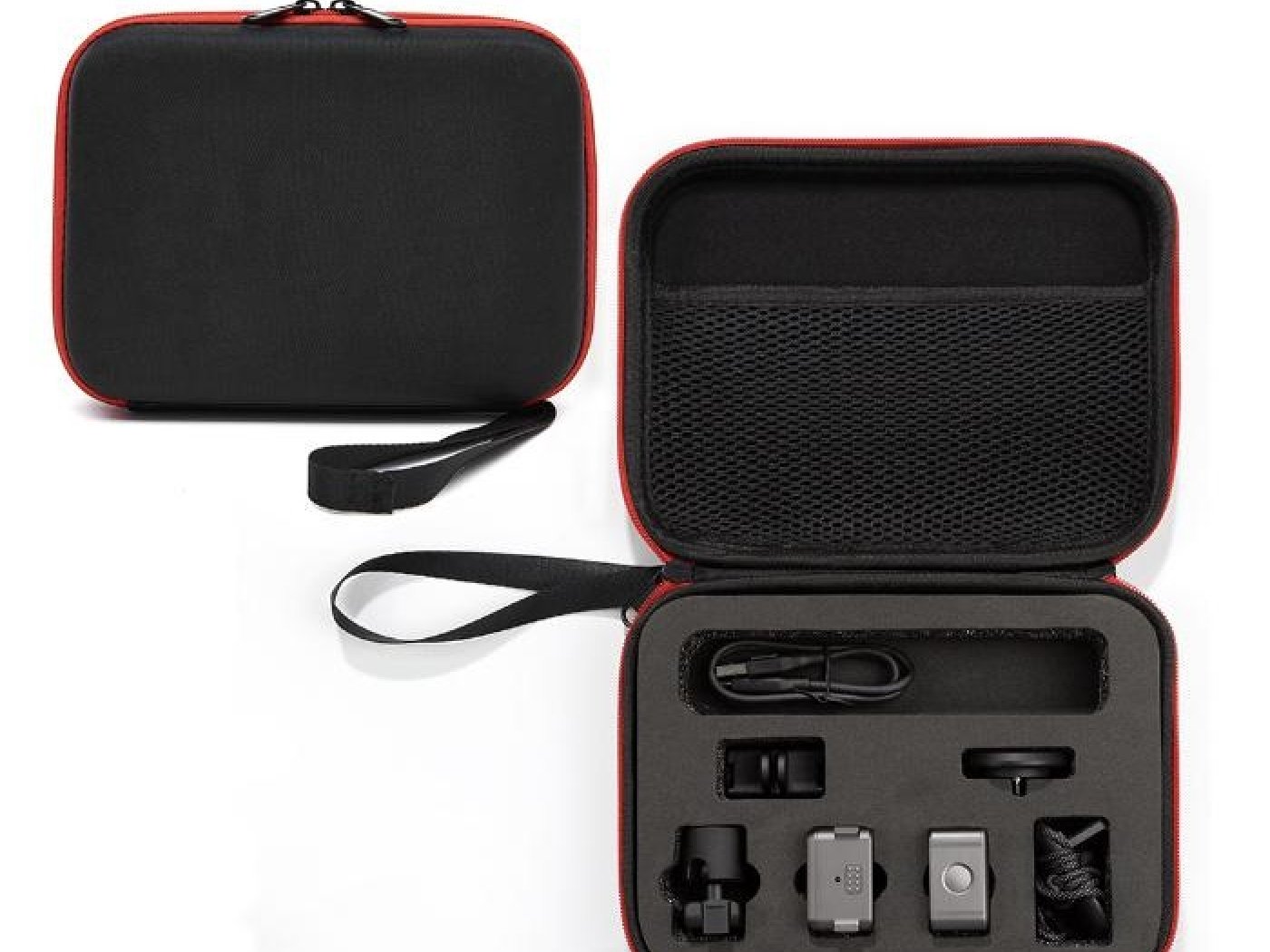 Černé nylonové pouzdro na DJI Action 2