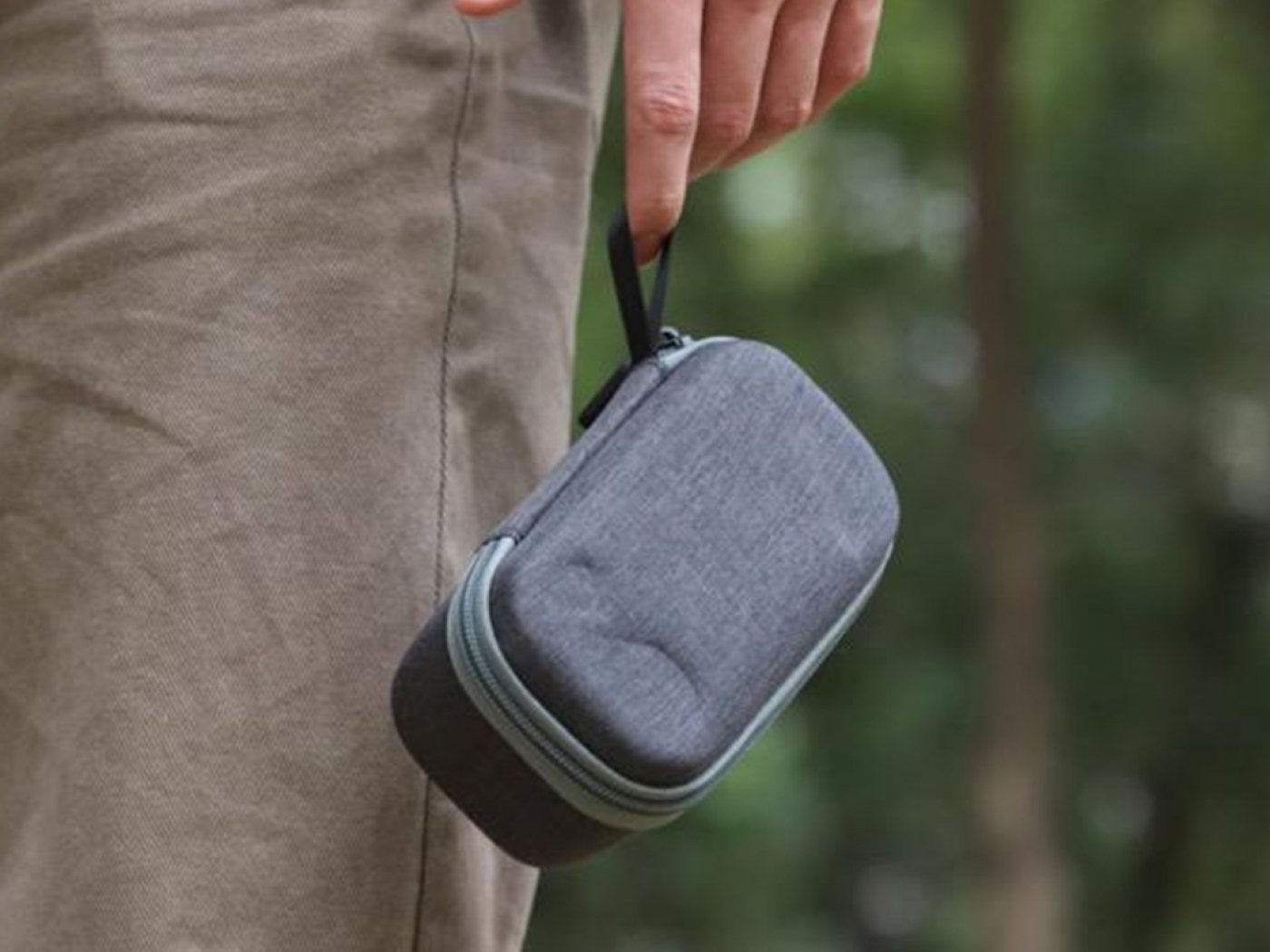 Šedé pouzdro na mikrofon DJI Mic / Mic 2