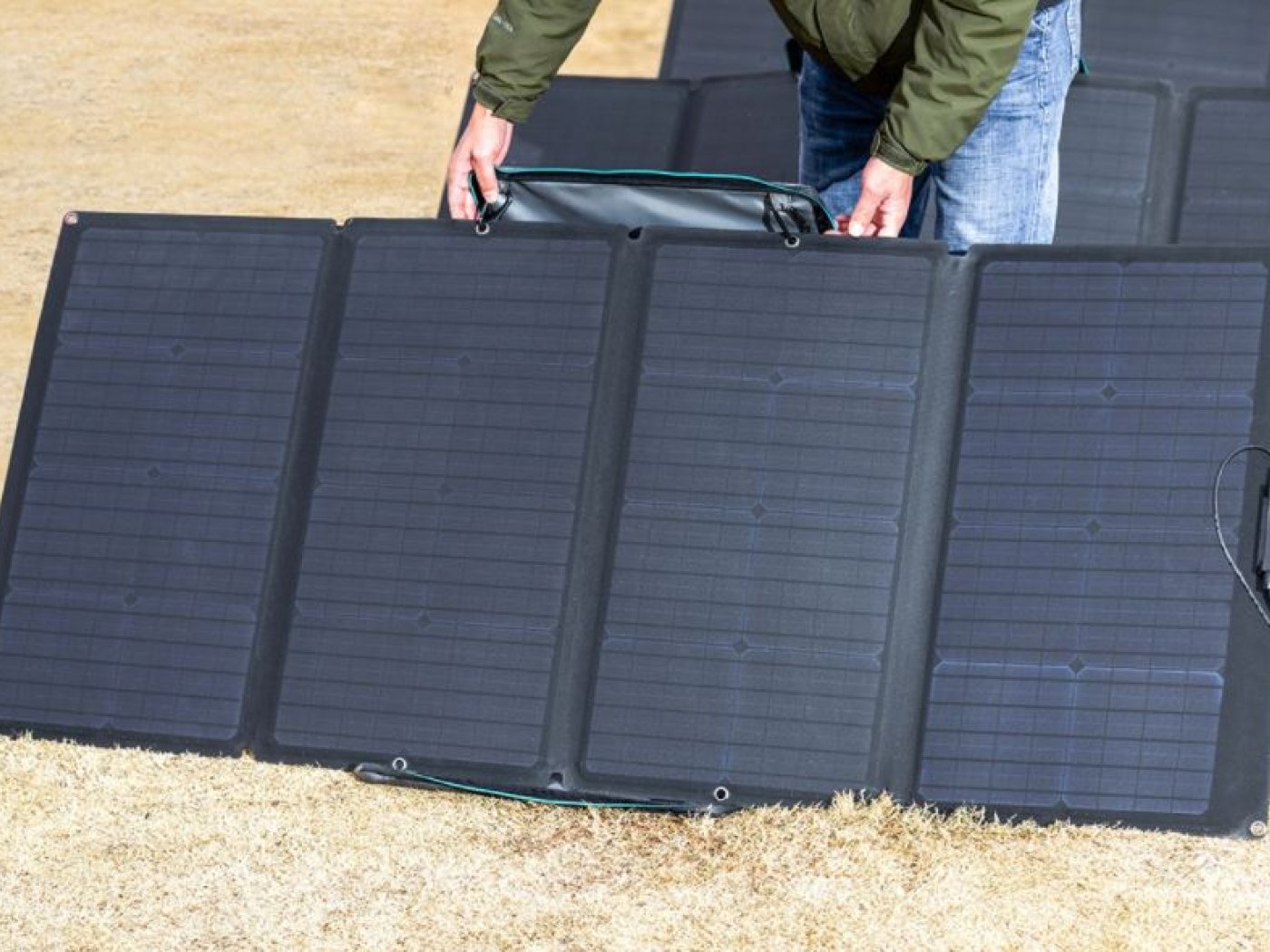 EcoFlow solární panel 160W k nabíjecí stanici