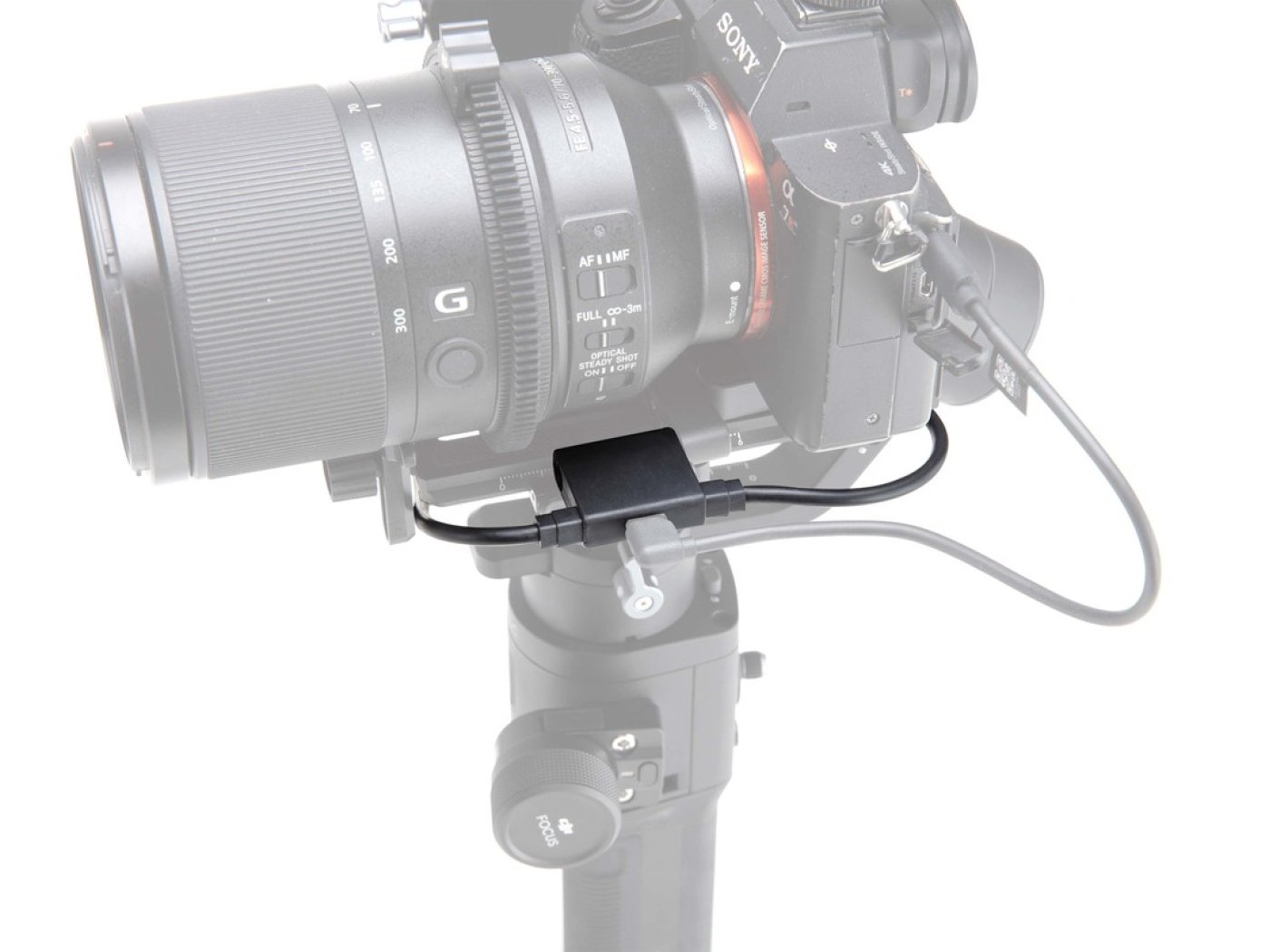 RSS Splitter na ruční stabilizátor kamery DJI Ronin-SC