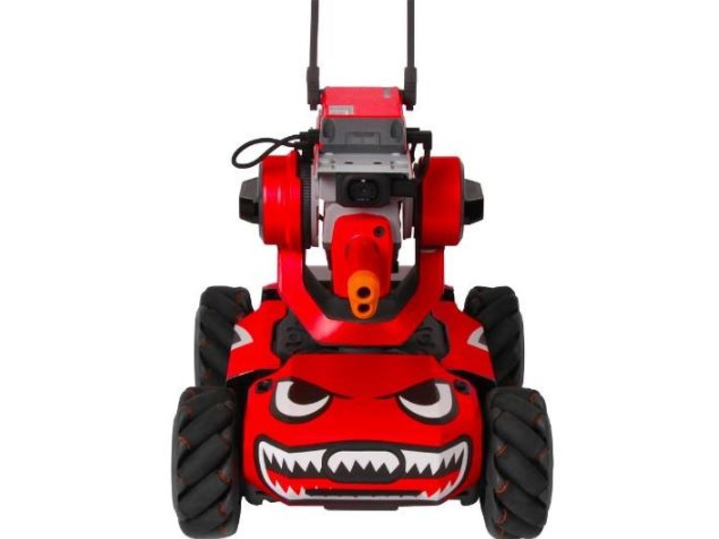 Červený polep na DJI RoboMaster S1