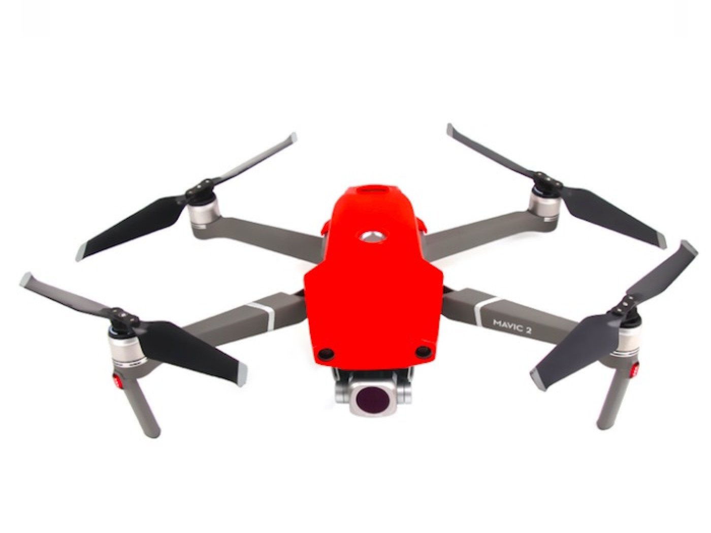 Silikonový kryt pro dron DJI Mavic 2 - červený