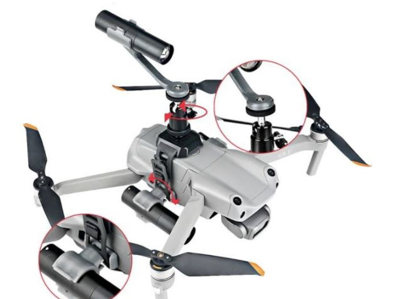 LED světlomet na dron DJI Mavic 2 / Mavic 3 / Mavic Air 2 / Air 2S