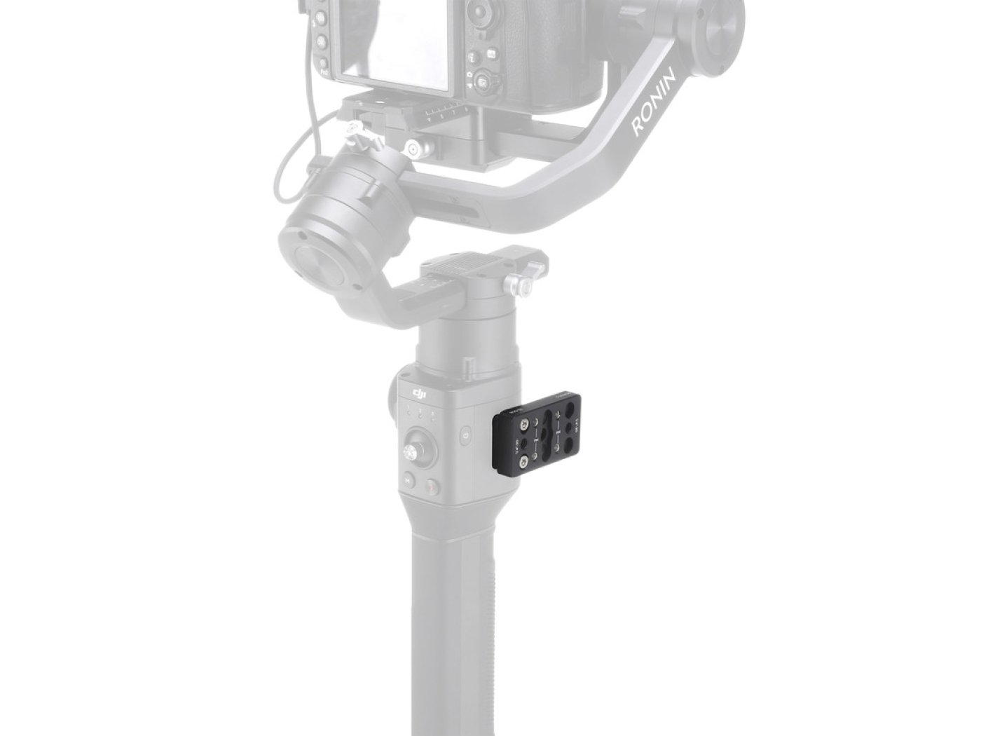 Cheese Plate pro ruční stabilizátor kamery DJI Ronin-S / Ronin-SC / RS 2 / RSC 2