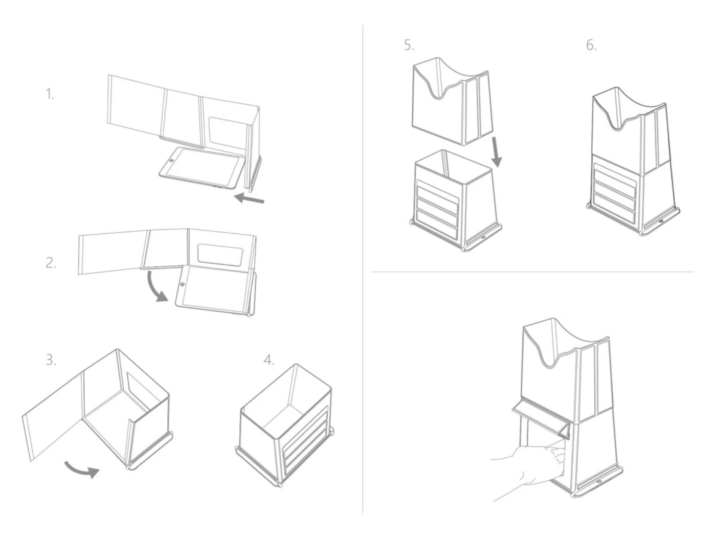 Sluneční clona pro tablety