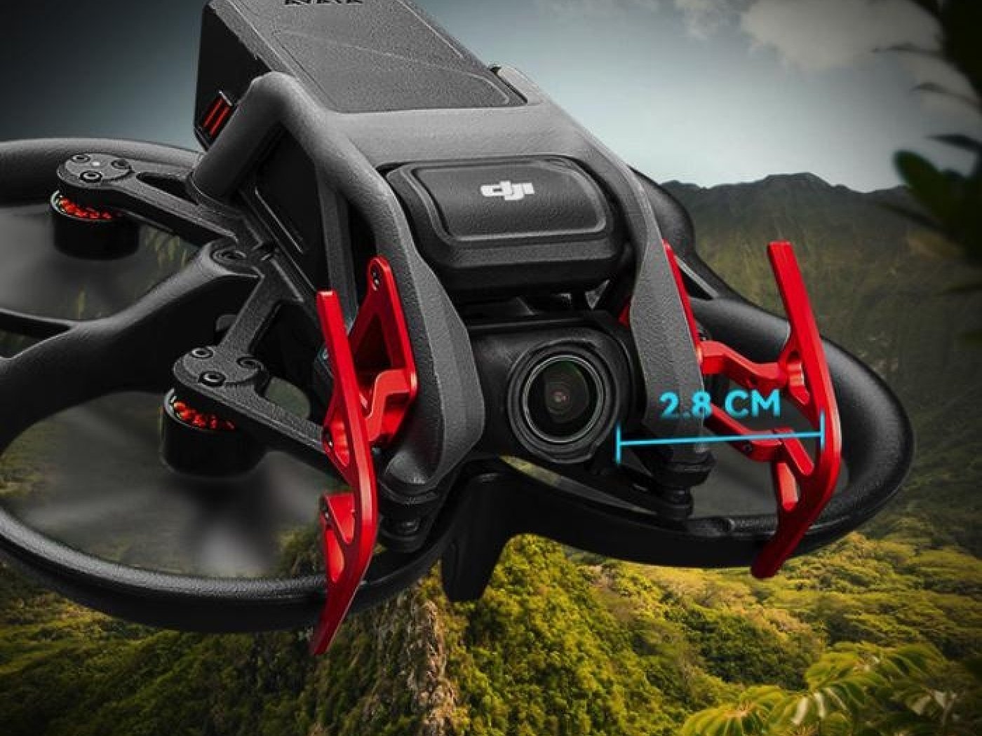 CNC přední nárazník na dron DJI Avata