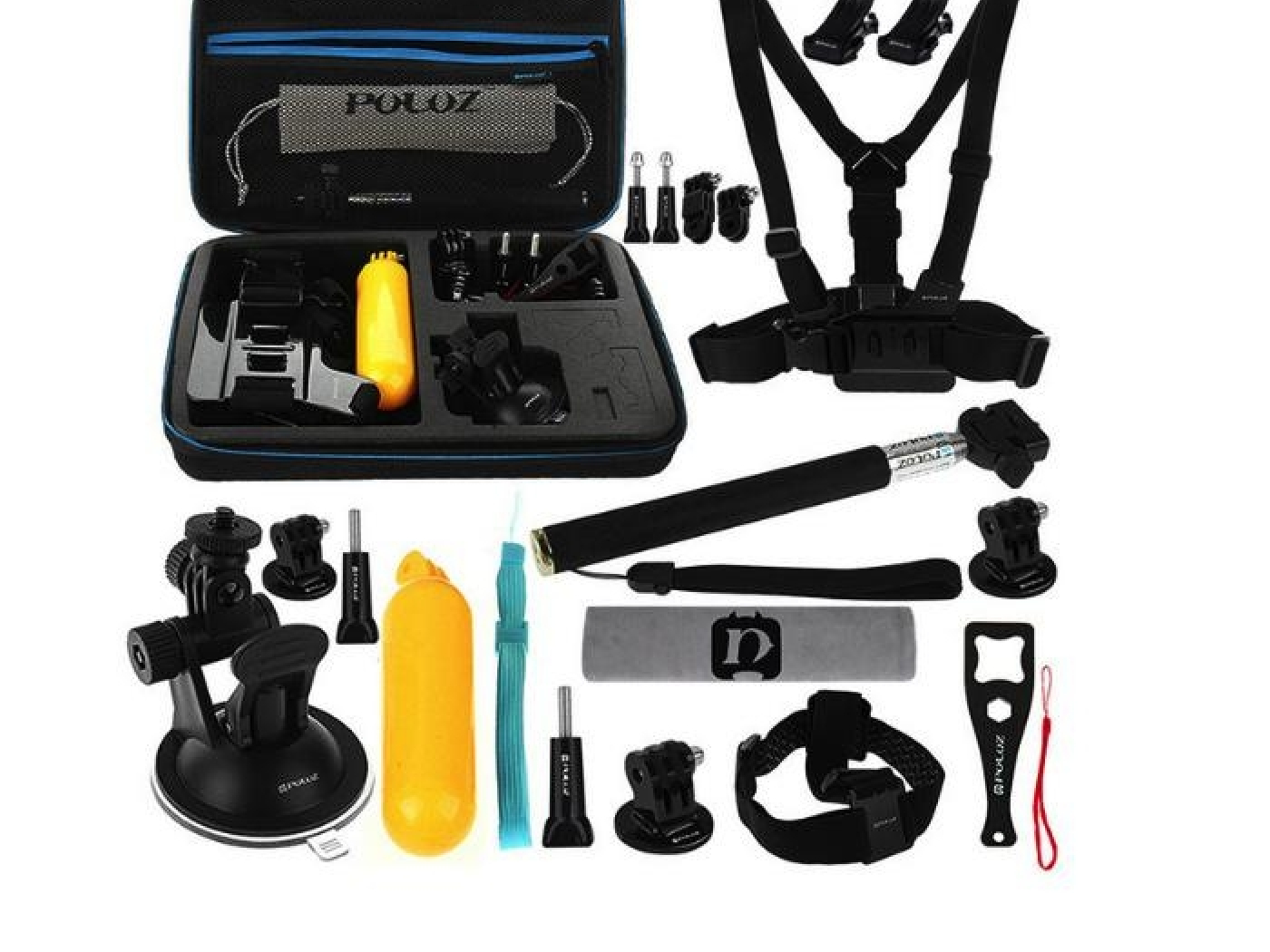 Sada příslušenství pro akční kameru (20 ks)