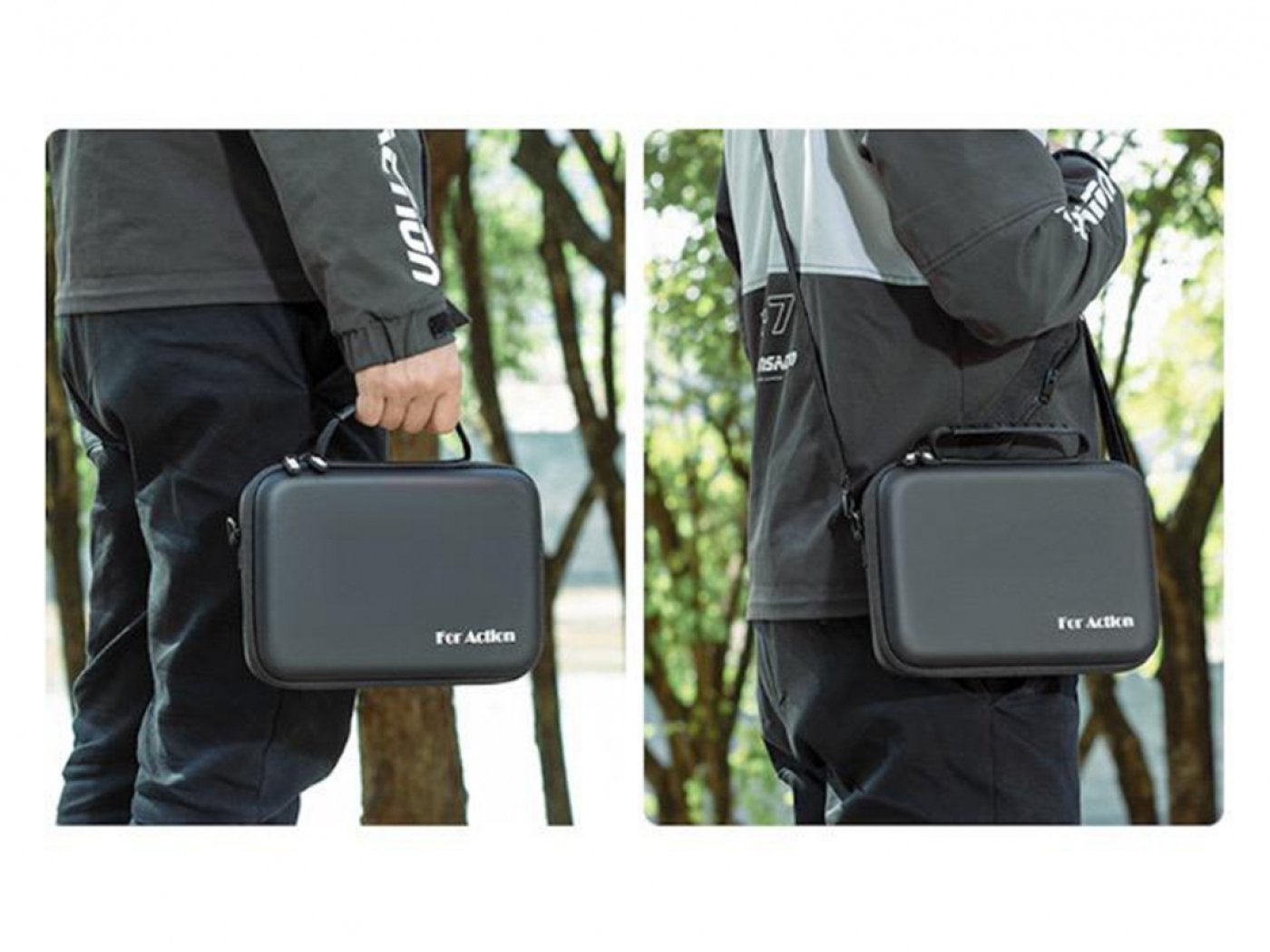 Černé pouzdro na kameru DJI Osmo Action 5 Pro