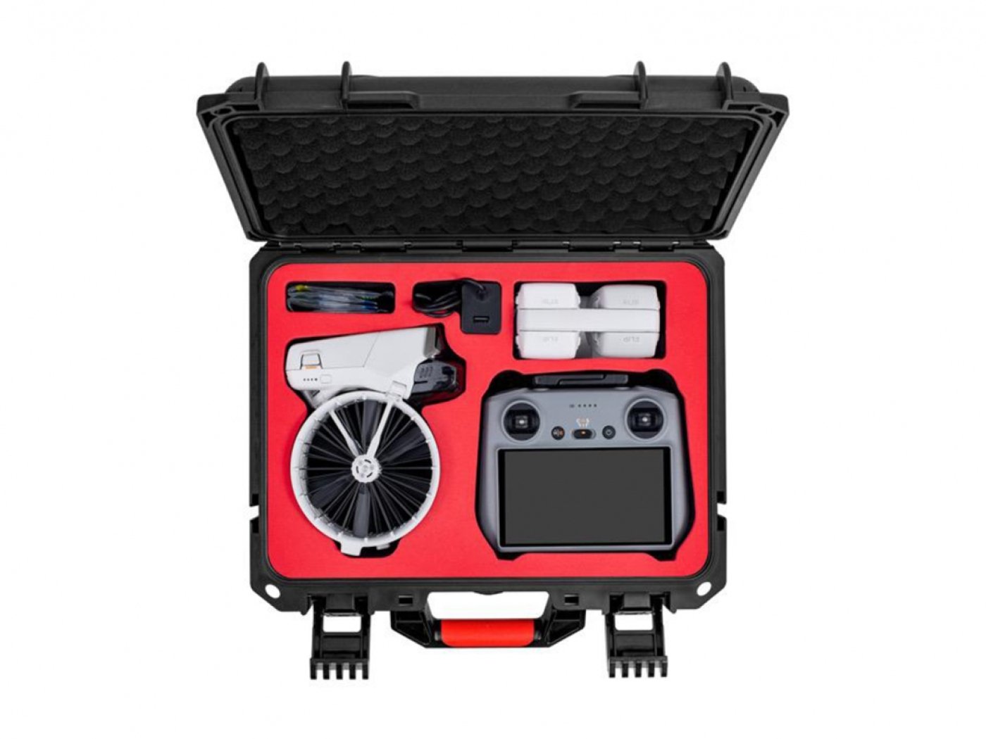 Černý voděodolný kufr na dron DJI Flip