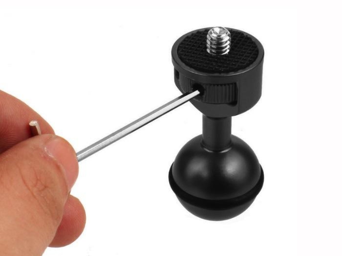 1/4 palcový šroubový kuličkový adaptér z hliníkové slitiny