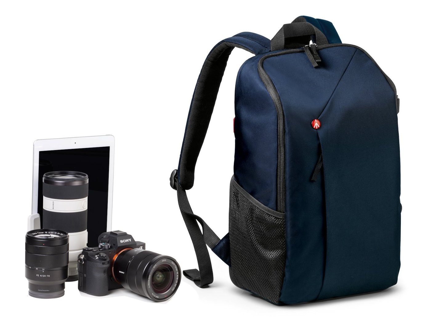 Fotobatoh Manfrotto NX CSC na dron DJI Mavic series / Spark - modrý