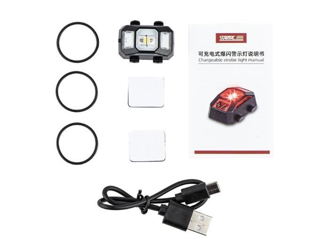 Stroboskopické LED světlo na drony