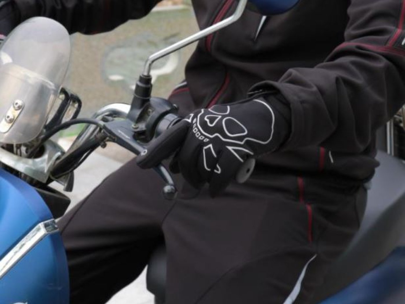 Černé fotografické rukavice (L)