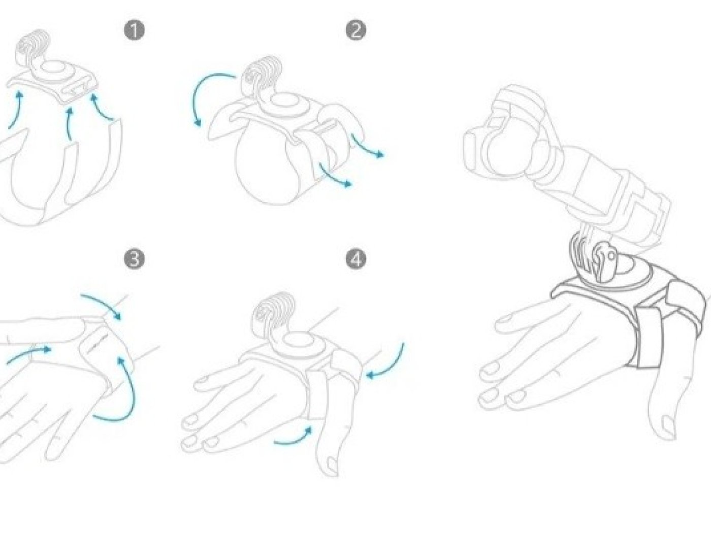 Držák na ruku pro DJI Osmo Pocket