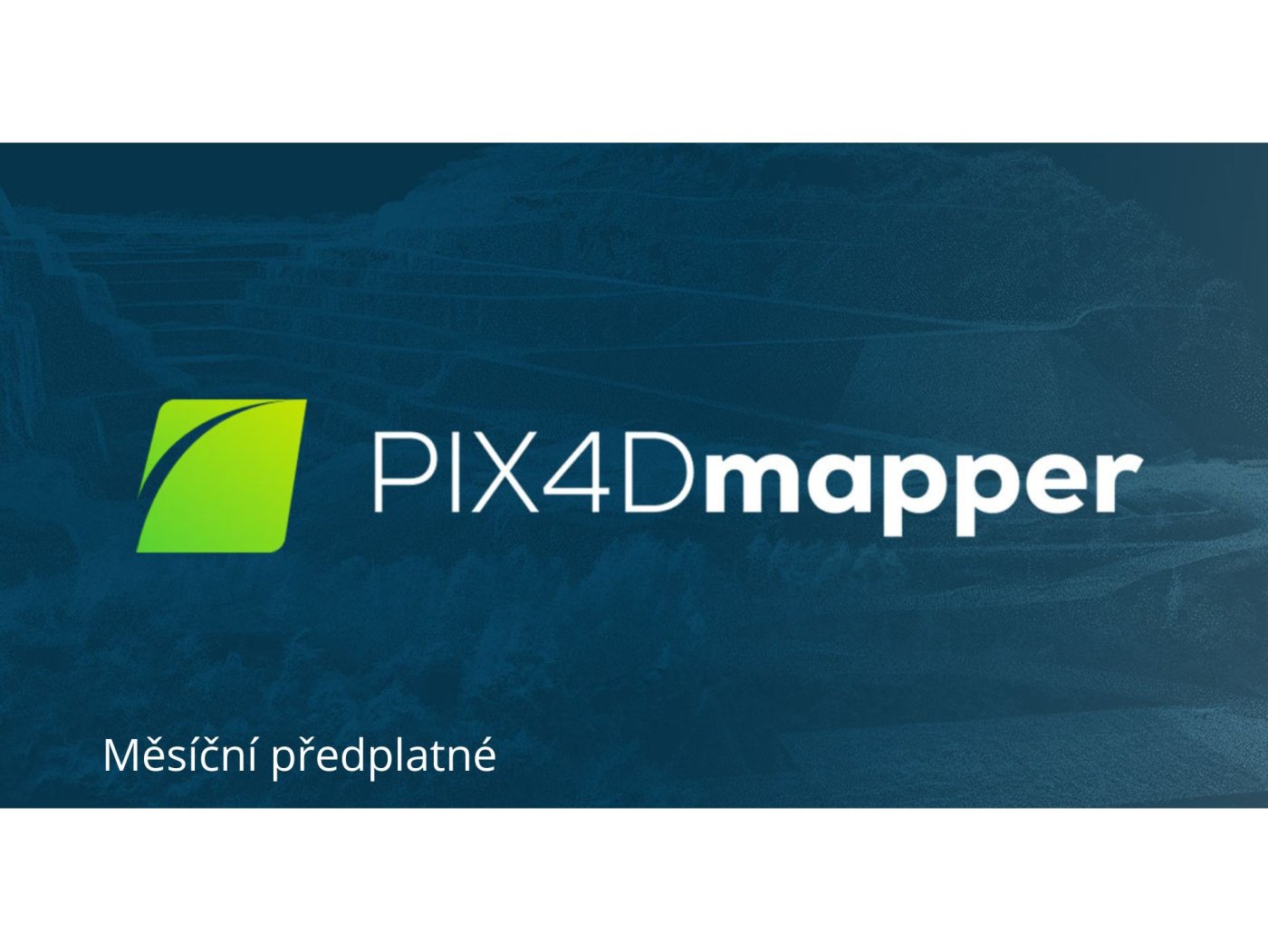 PIX4Dmapper - měsíční předplatné