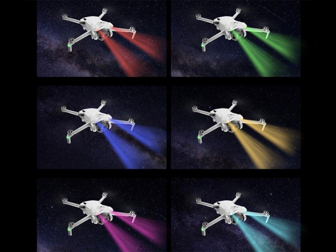 Přední LED světla na dron DJI Mini 3