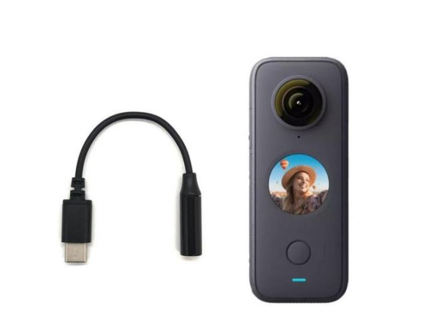 3.5mm audio adaptér ke kameře Insta360 ONE X2 / Insta360 X3