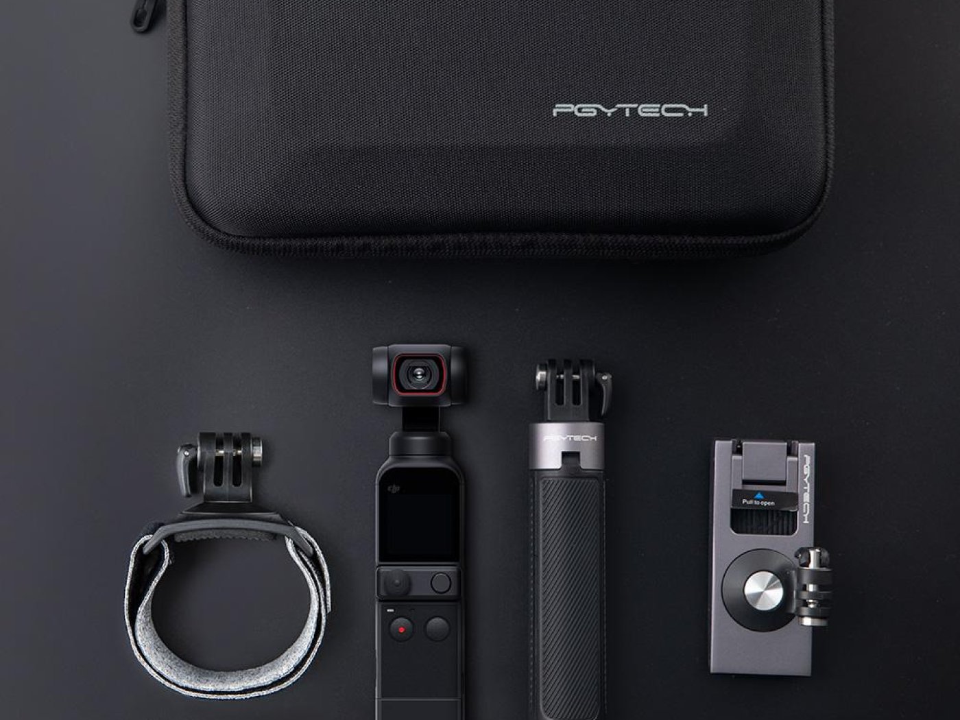 Pgytech univerzální set k akční kameře