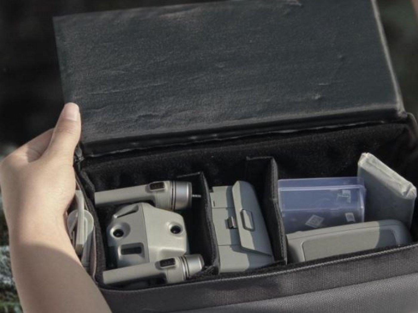 Nastavitelné pouzdro na DJI Mavic Air 2 / Air 2S / Air 3 / Mavic Mini / Mini 2 / Mini 3 / Mini 4 Pro / Mini SE