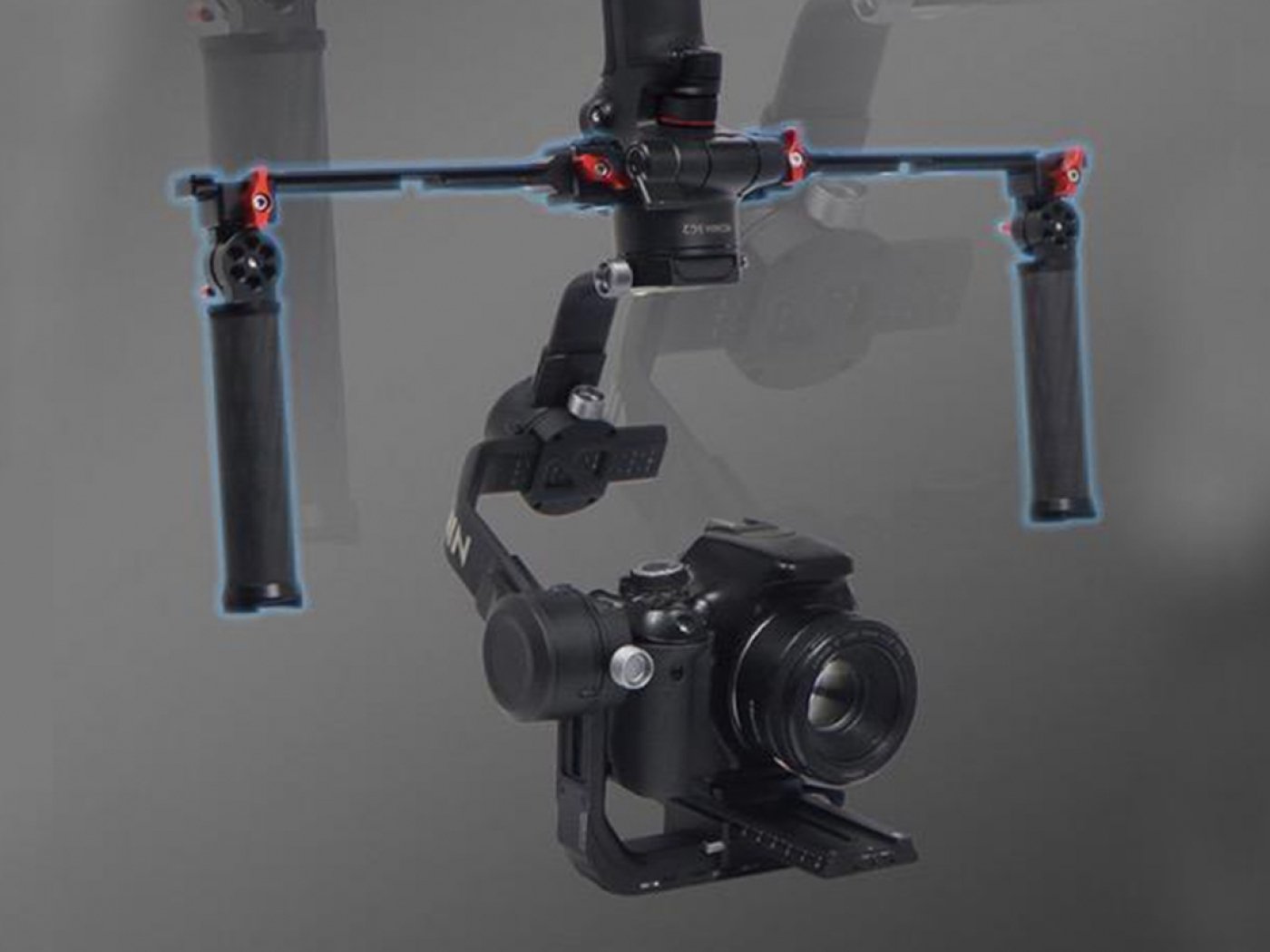 Dvojitá rukojeť na stabilizátor DJI RS 3 / RS 3 Pro / RS 4 / RS 4 Pro