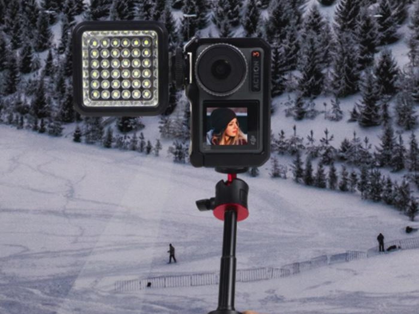 Rám s magnetickým adaptérem na DJI Osmo Action 3