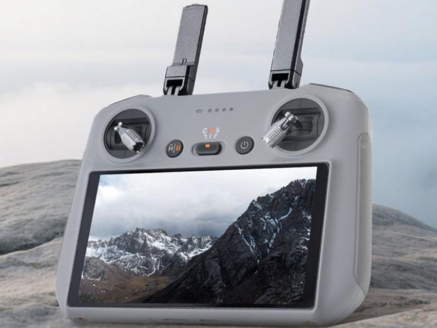 Skládací kniply pro dálkový ovladač DJI RC 2 / DJI RC - stříbrné