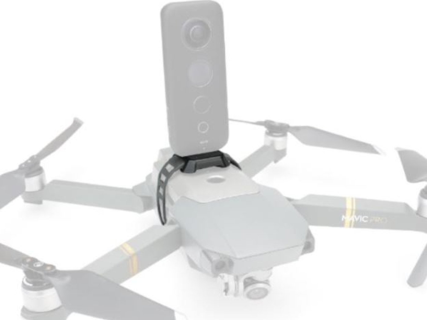 Univerzální adaptér pro připevnění akční kamery na dron