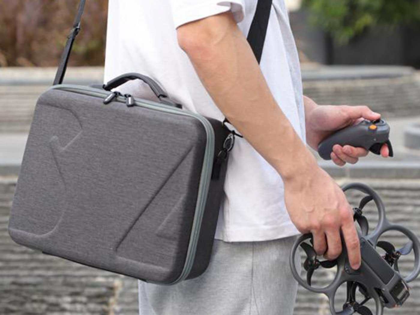 Šedé pouzdro na dron DJI Avata 2