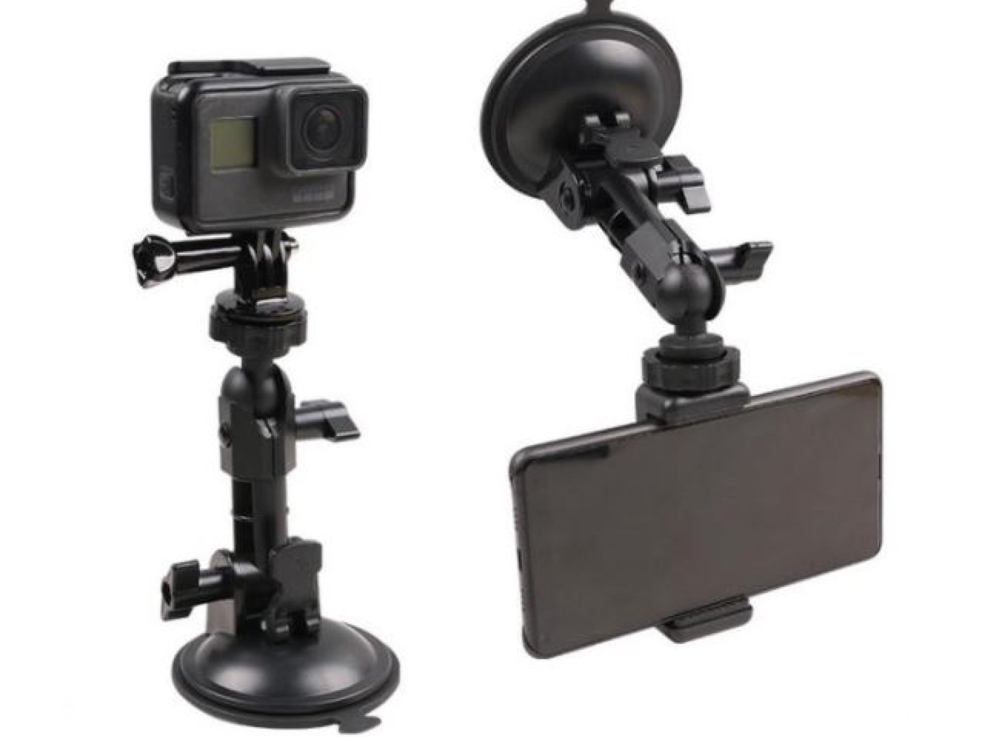 Univerzální držák do auta na akční kameru nebo telefon