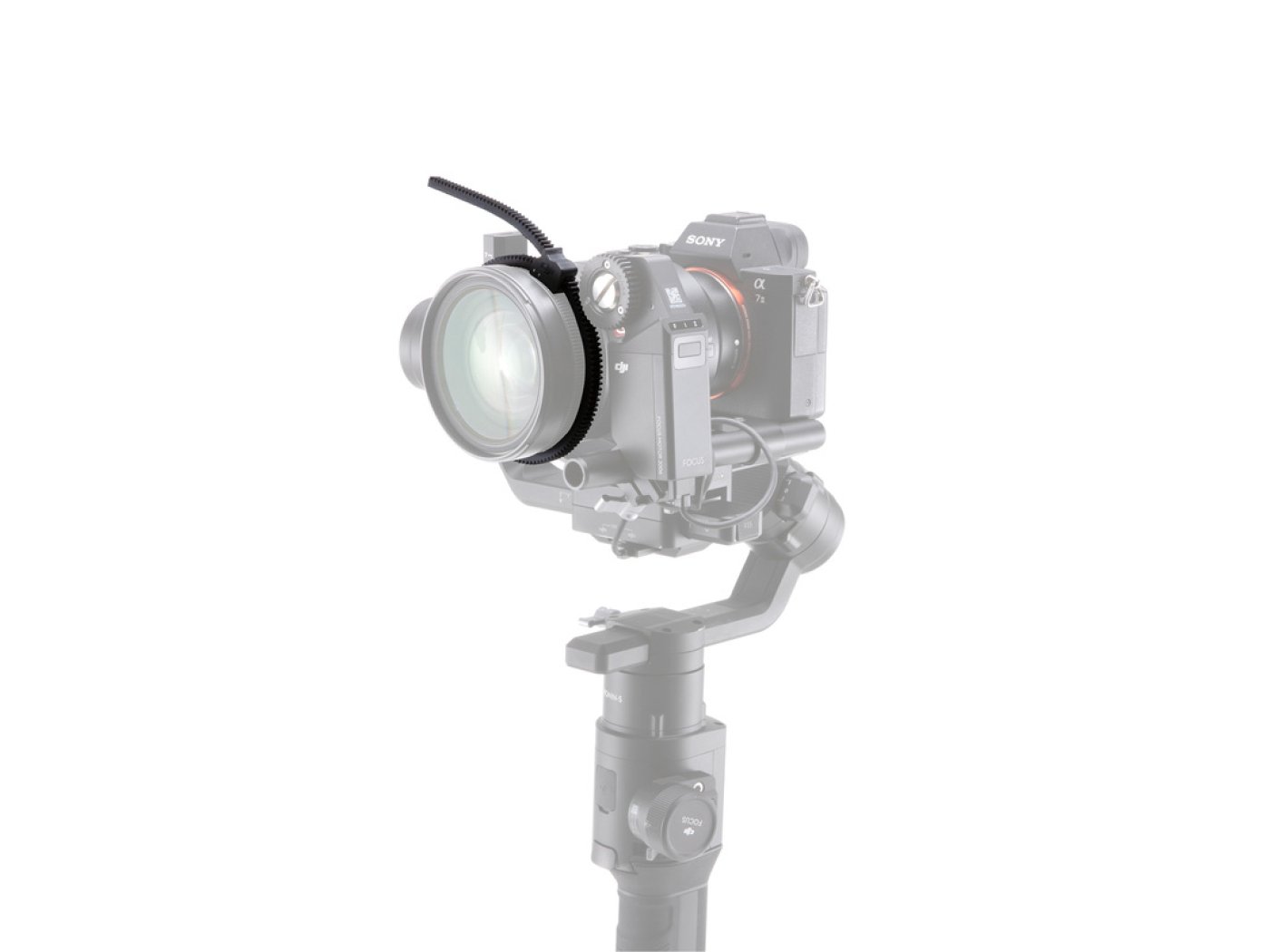 Focus Gear Strip pro ruční stabilizátor kamery DJI Ronin-S/ Ronin-SC / RS 2 / RSC 2