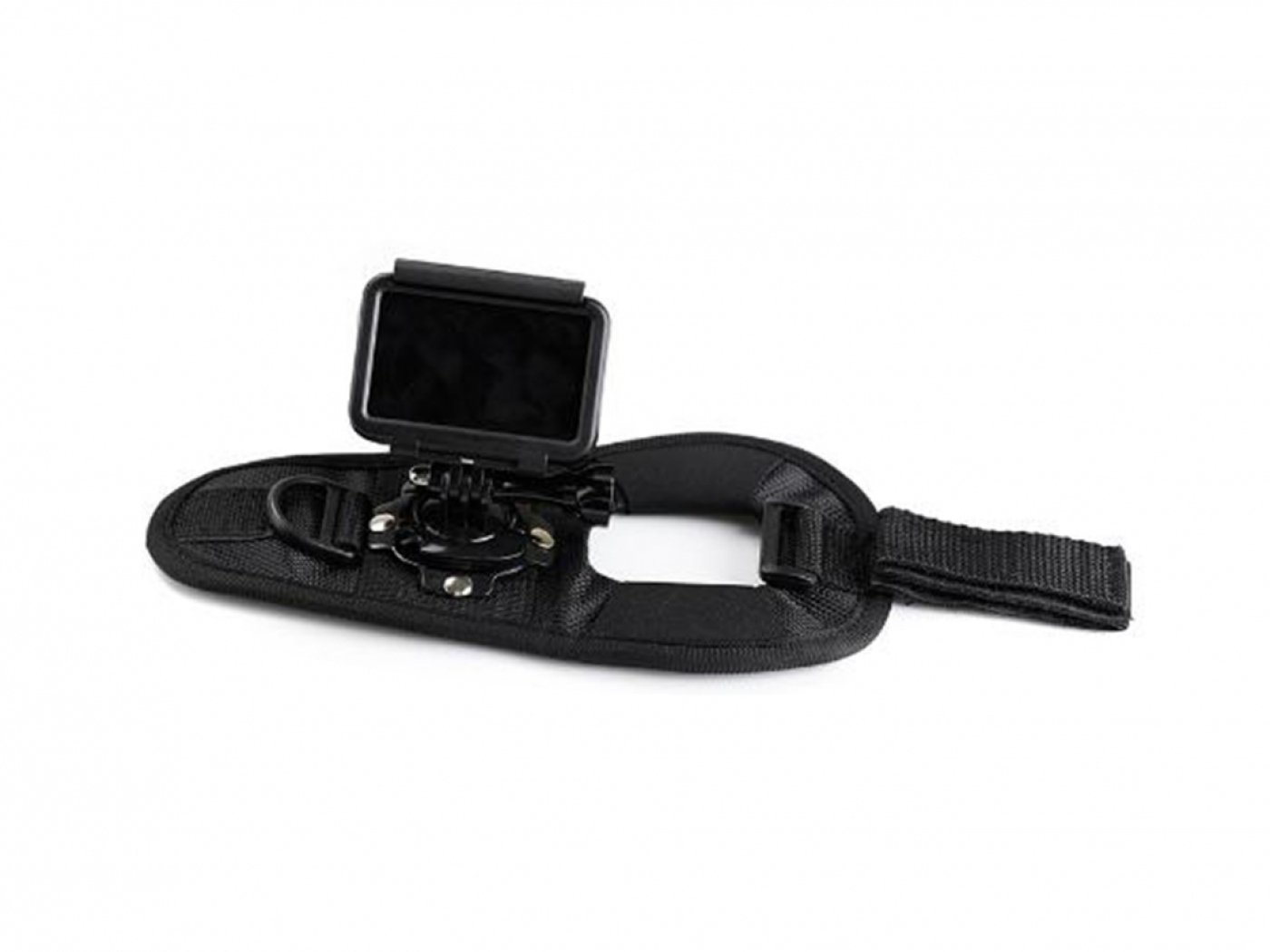 Popruh na ruku s otočným adaptérem na akční kameru