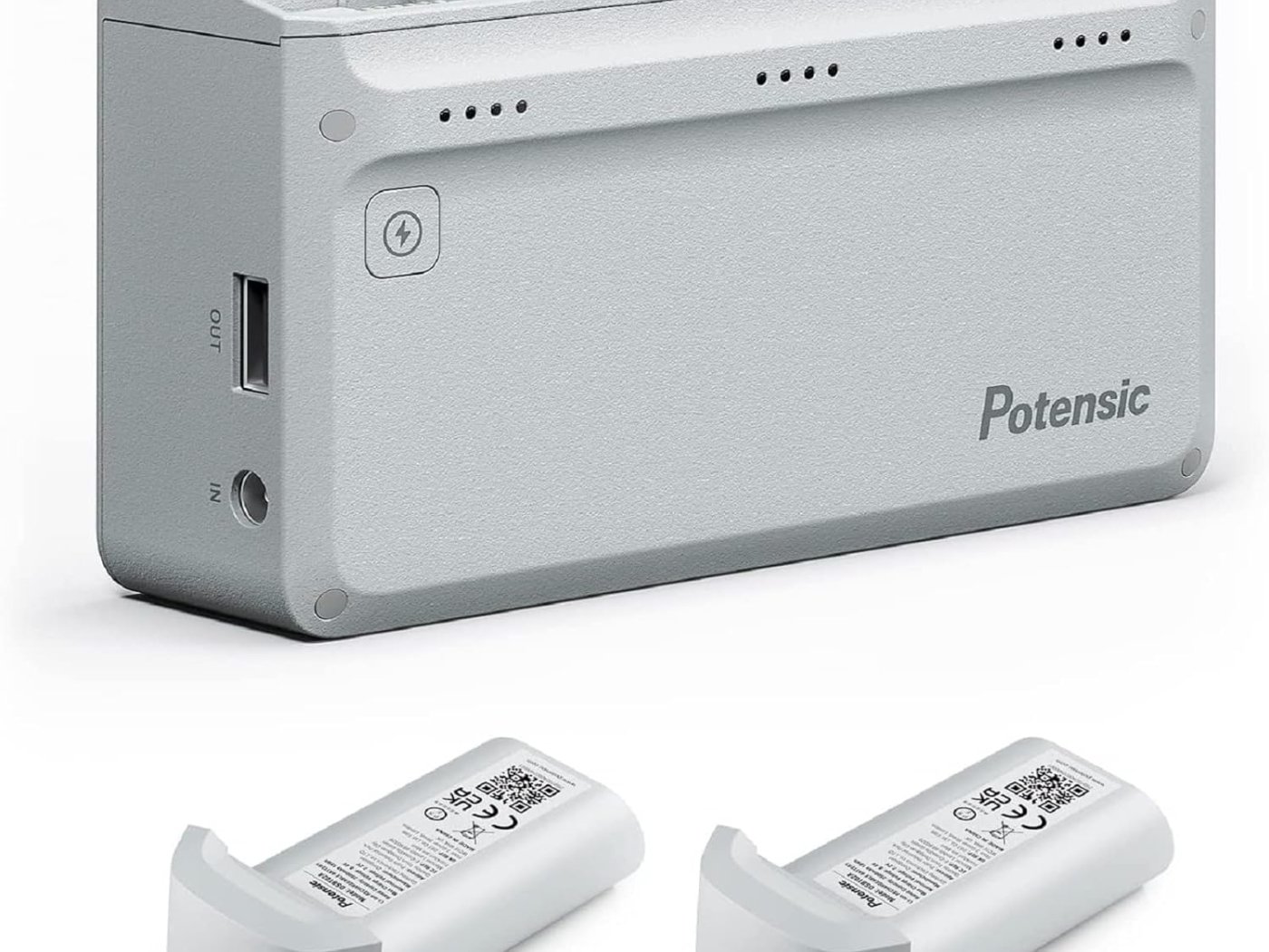 Potensic rychlonabíjecí stanice 60W More Power na Atom 4K SE + adaptér + 2 baterie