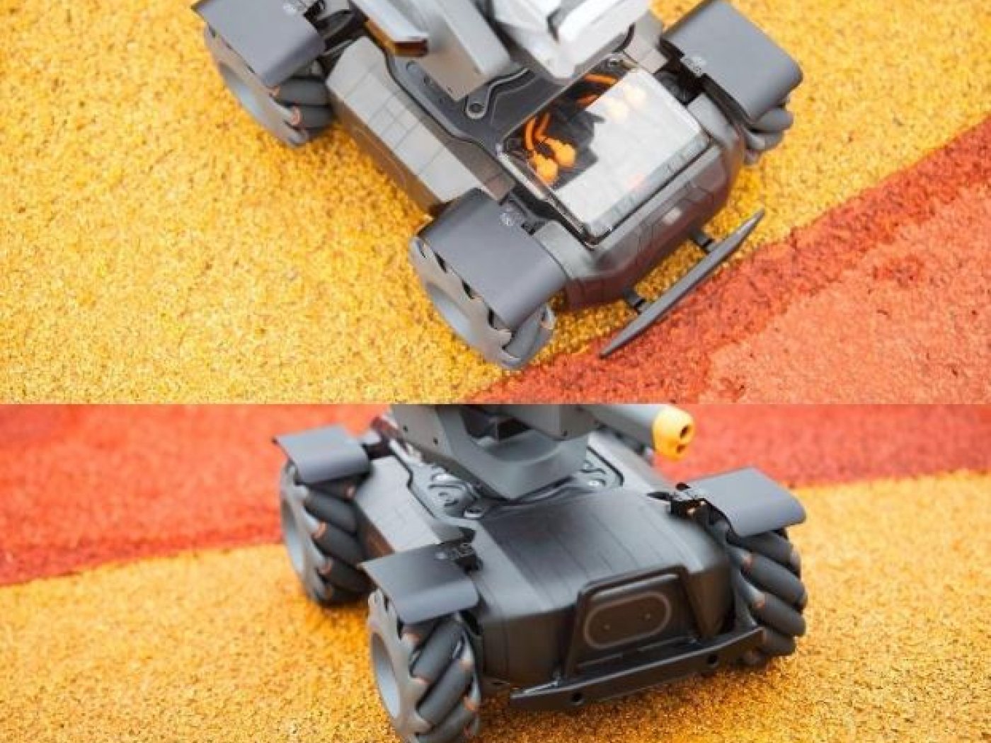 Hliníkové blatníky na DJI RoboMaster S1