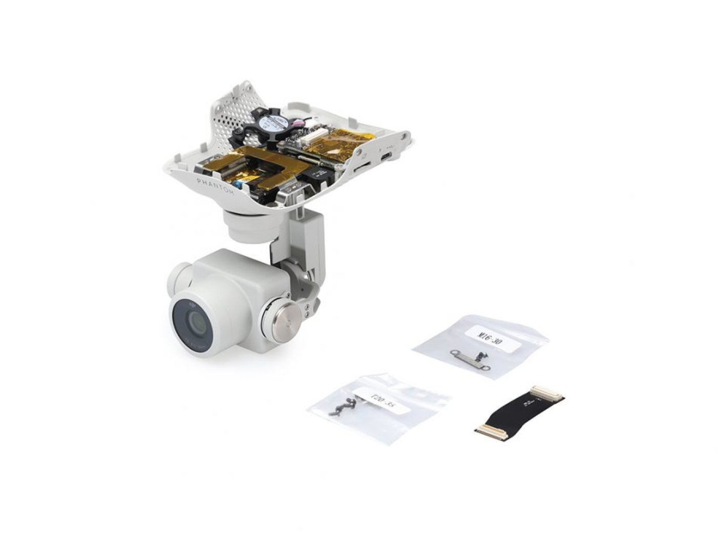 4K Kamera se závěsem na dron DJI Phantom 4 Pro / Pro+