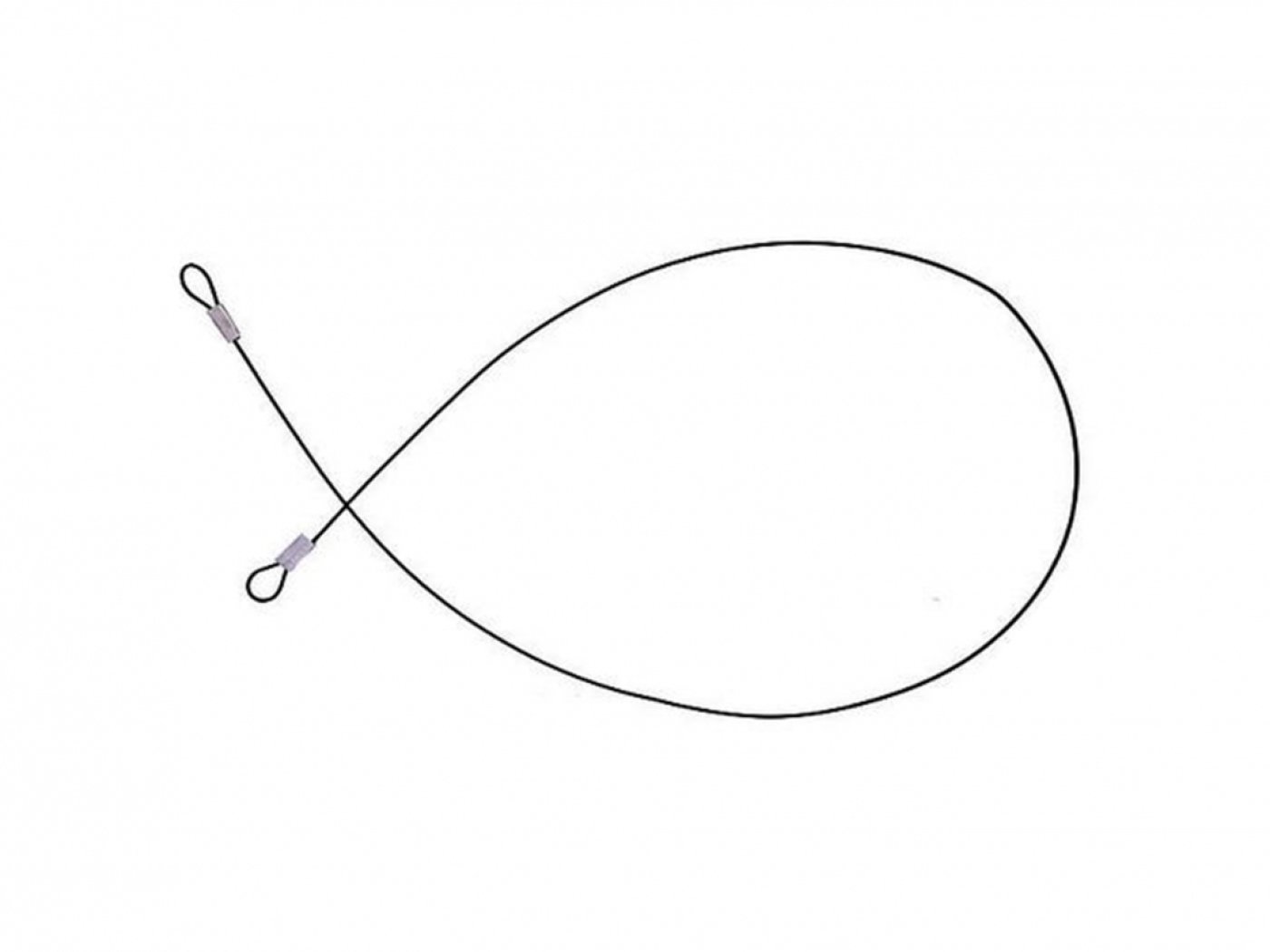 Protiztrátové ocelové lano pro akční kamery