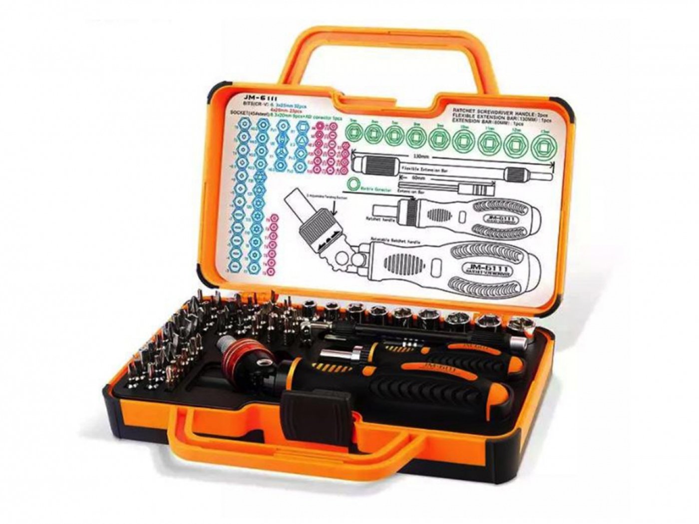 Univerzální sada nářadí (69ks)