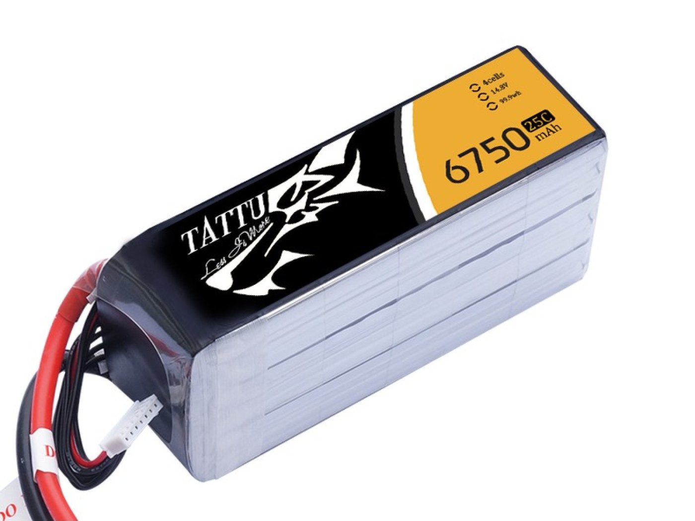 LiPo baterie Tattu 6750mAh 14.8V 25C 4S1P