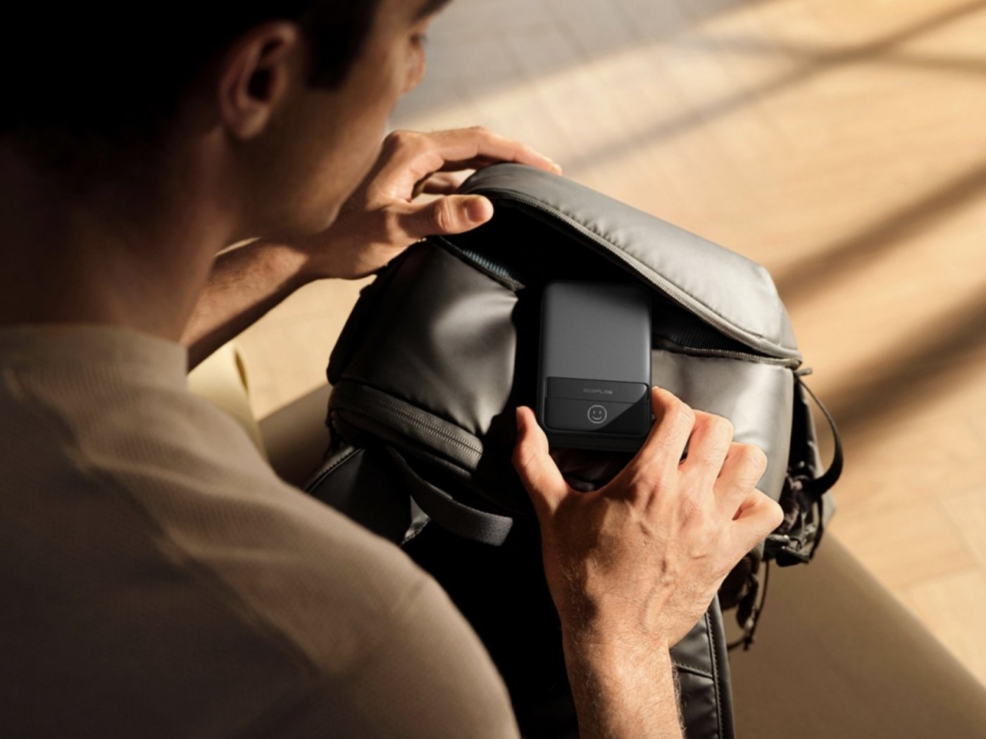 Magnetická powerbanka EcoFlow RAPID (10000mAh) - černá