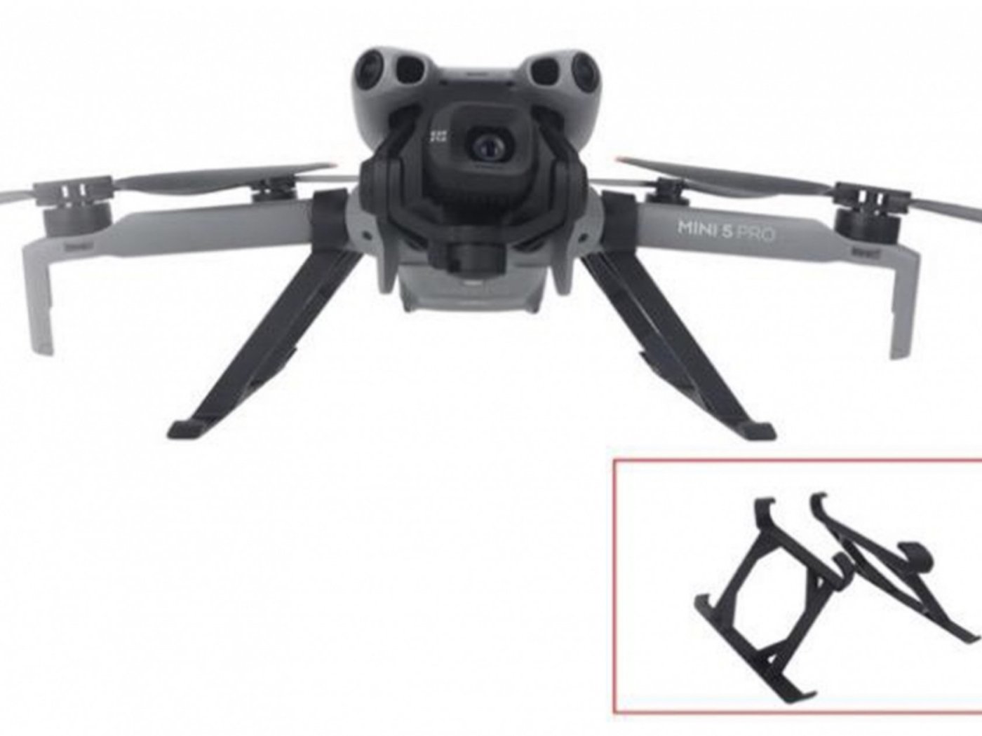 Přistávací nohy pro dron DJI Mini 5 Pro - černé