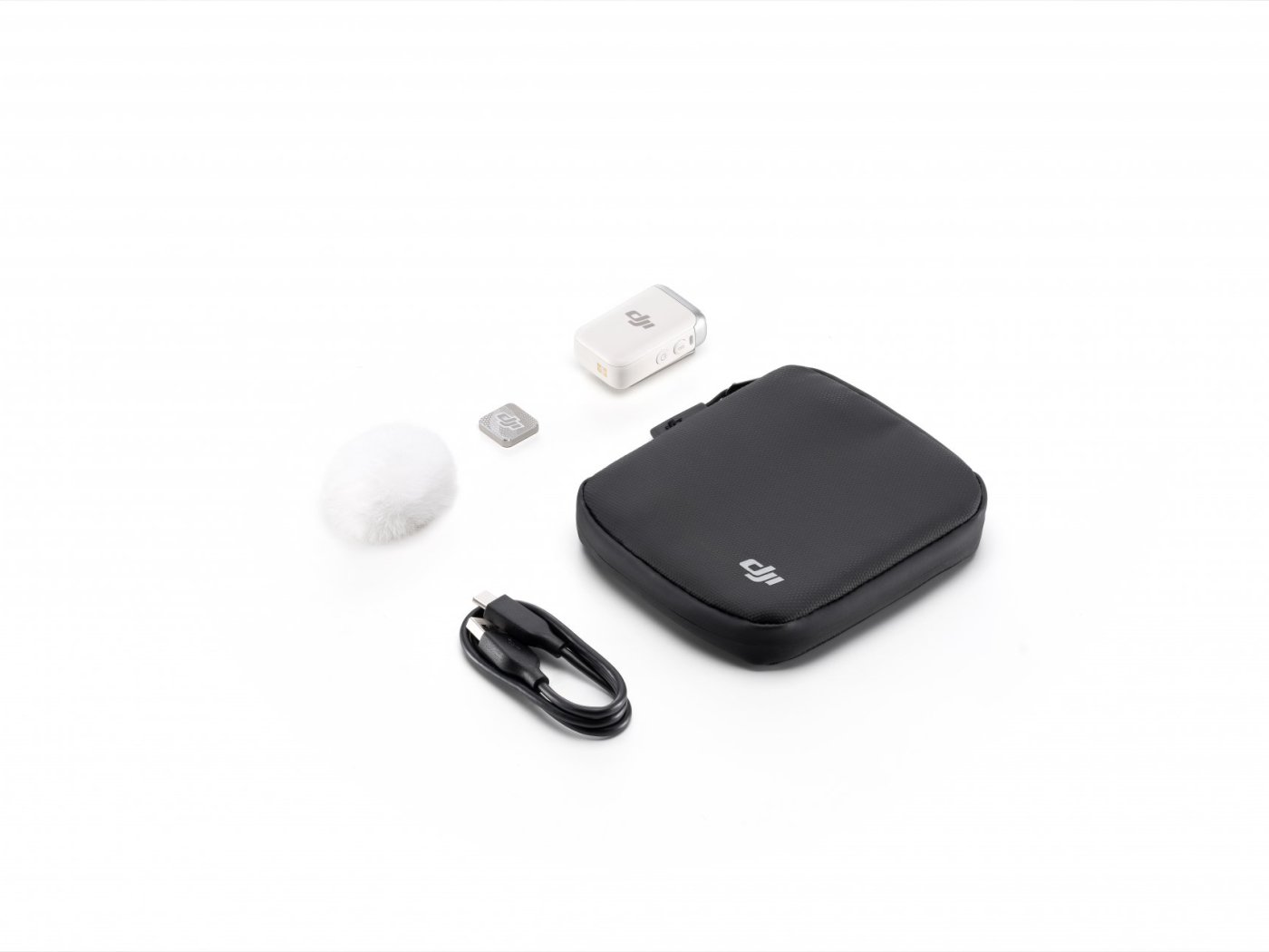 Sada pro audio DJI Mic 2 (1 TX, Platinum White)