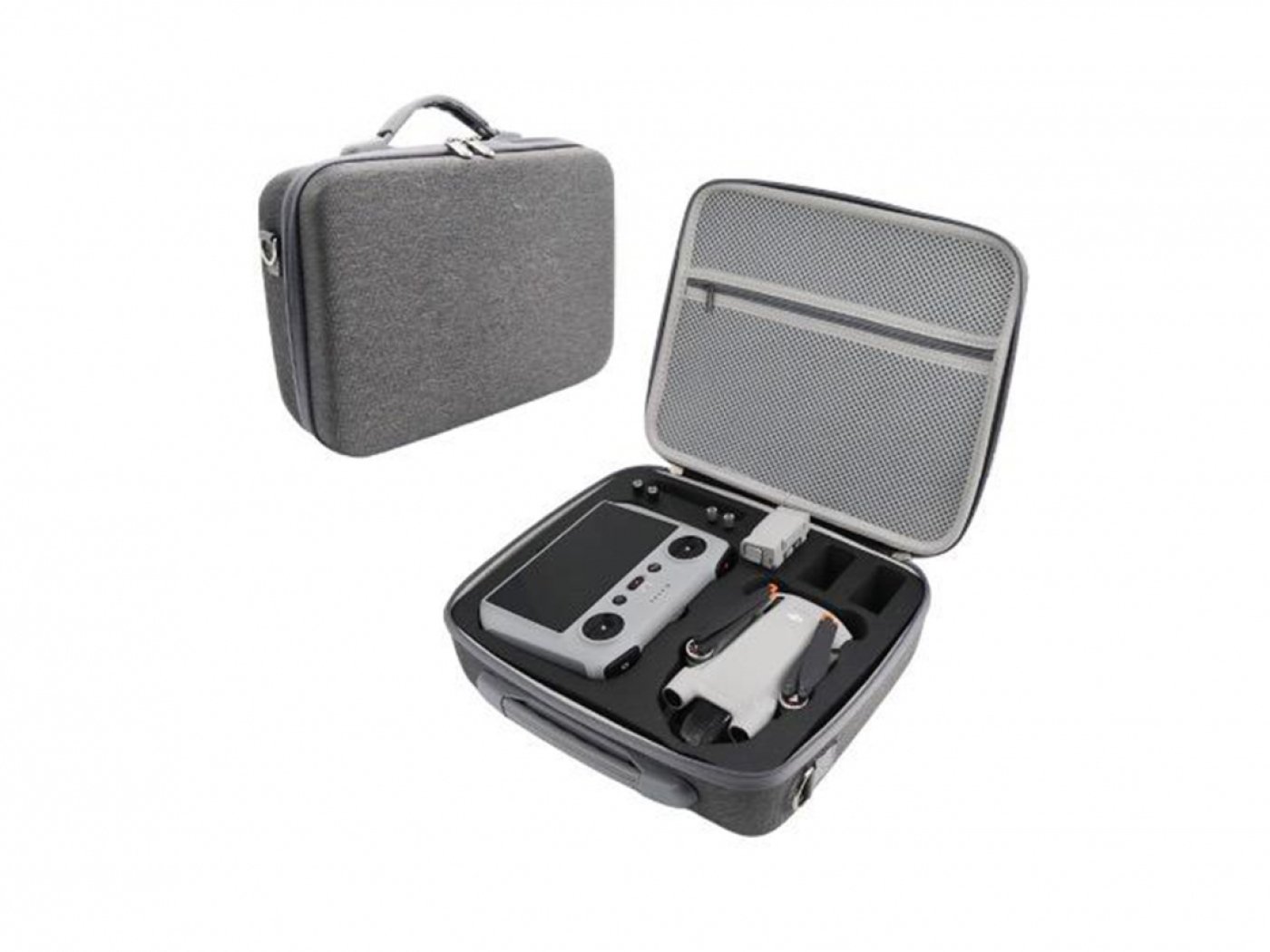 Šedé pouzdro na dron DJI Mini 3 / Mini 3 Pro