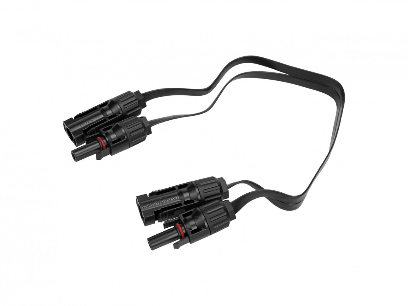 Plochý kabel MC4 na propojení Power Stream se solárním panelem