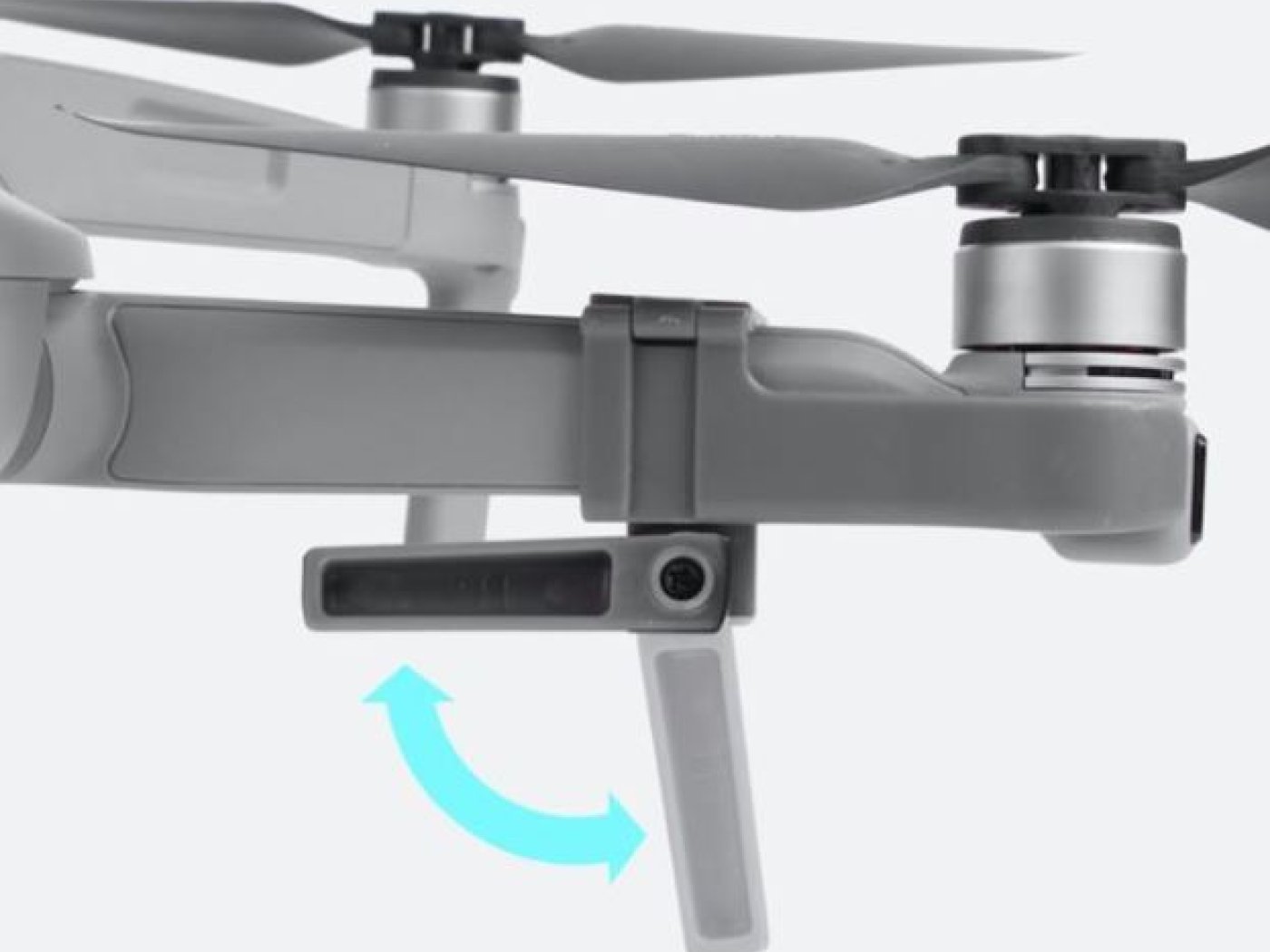 Skládací zvýšené přistávací nohy na DJI Mavic Air 2 / Air 2S