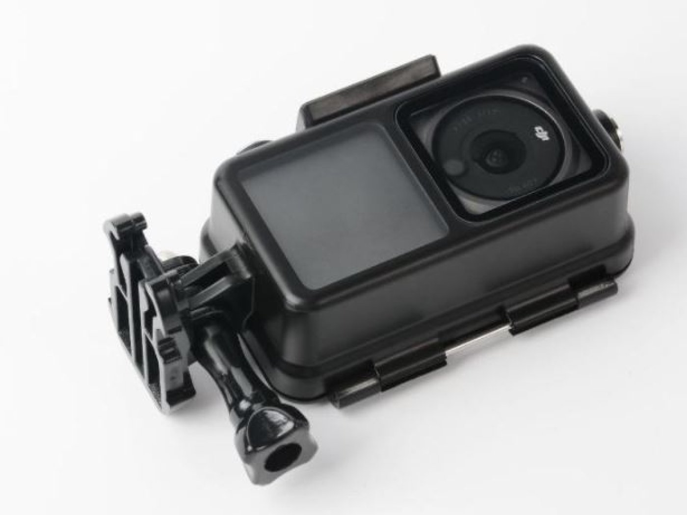 Černý voděodolný kryt do 60 metrů na DJI Action 2