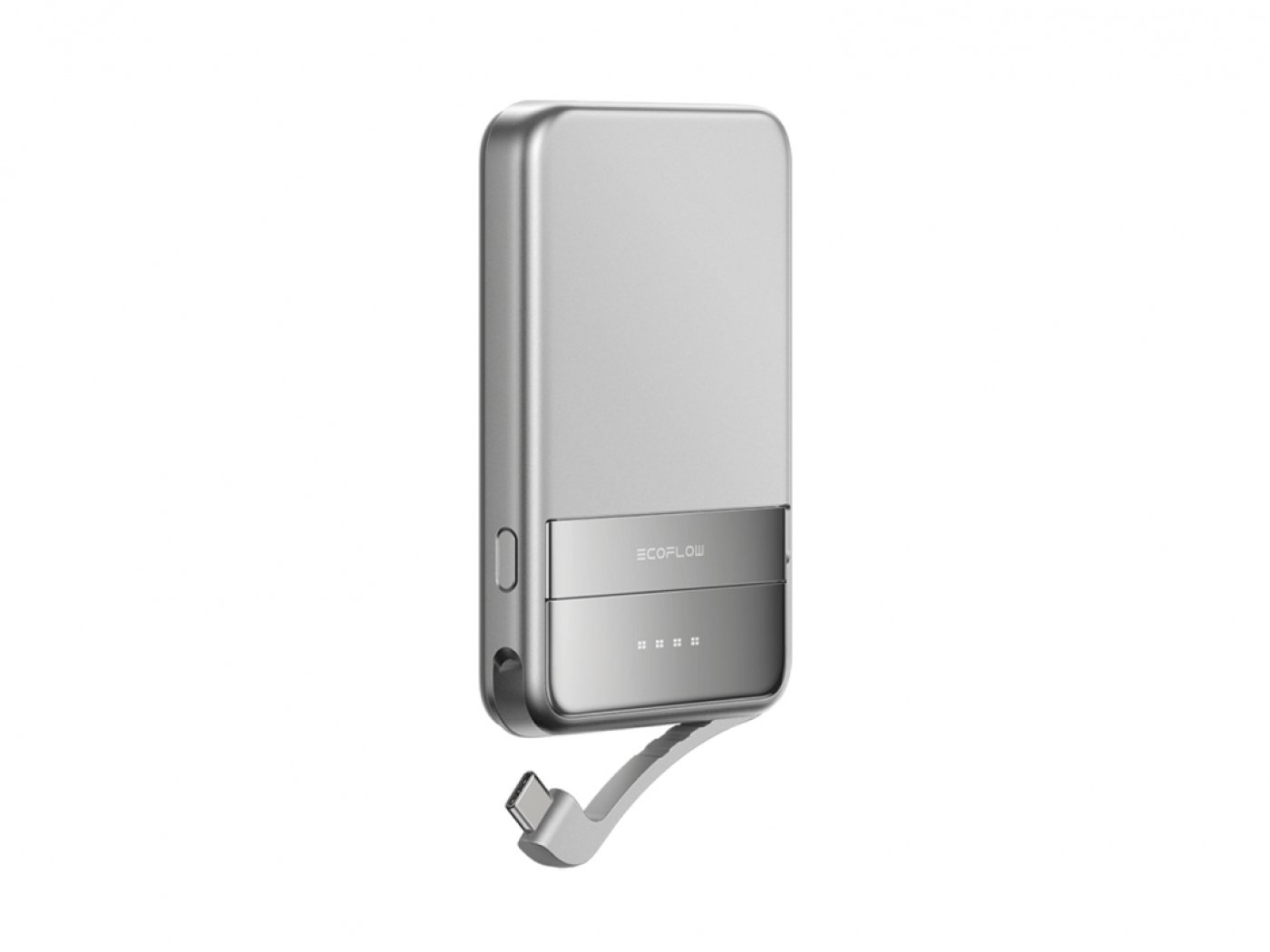 EcoFlow RAPID Magnetic Power Bank (5000mAh) - Stříbrná