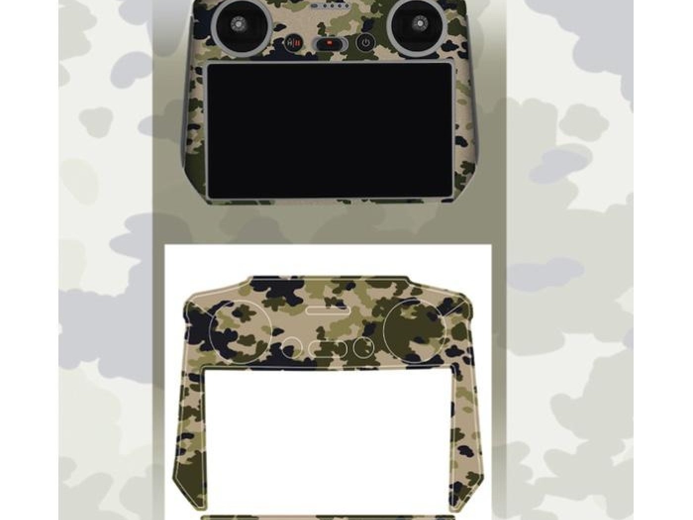Camouflage polep na dron DJI Mini 3 + DJI RC