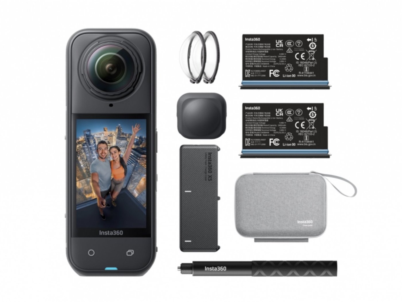 Akční kamera Insta360 X5 Essentials Bundle